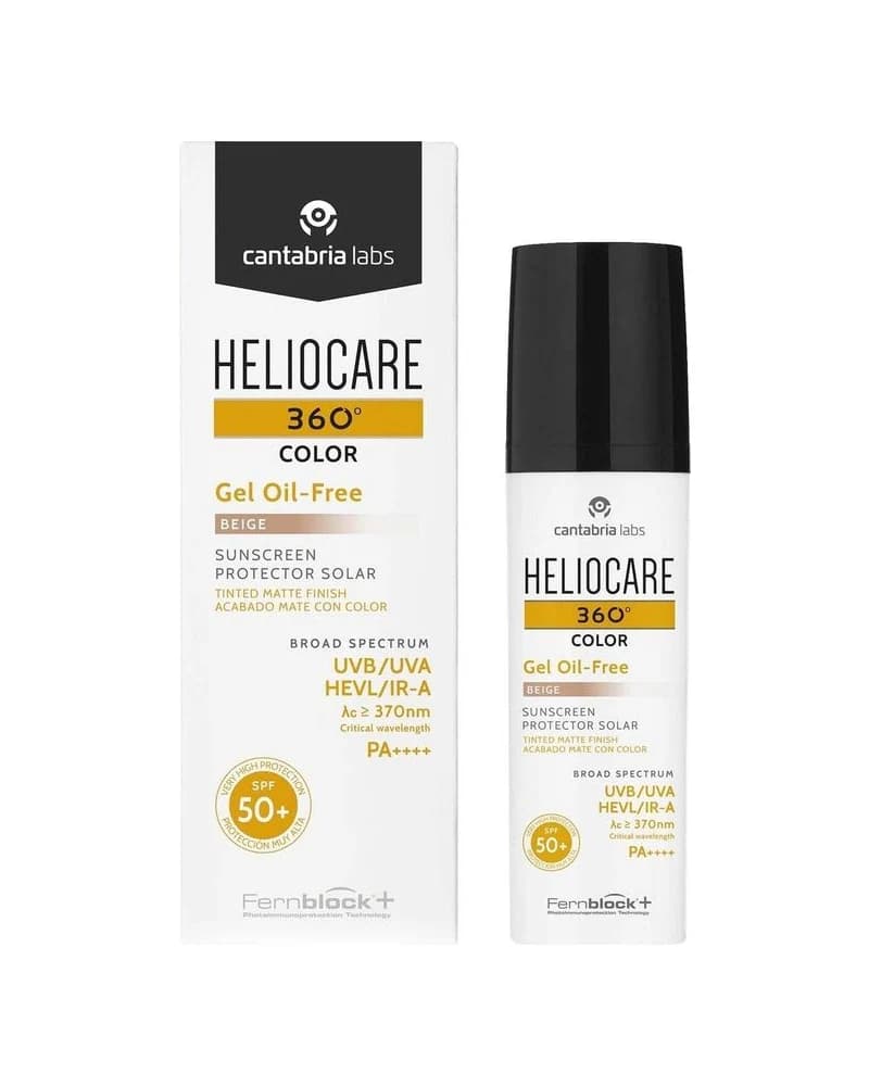 Heliocare 360° Gel Oil-Free SPF50+ Beige 50 ml